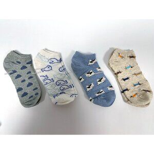 NEW Caramela Women's 4Pair  Low Cut Socks